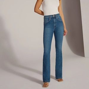 NWT Favorite Daughter THE VALENTINA SUPER HIGH RISE MINI BOOT Ascot Size 25